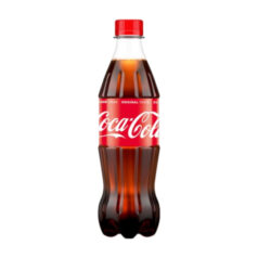 Класичний напій Coca-Cola у пляшці 0,5 л - ідеальне доповнення до гарячої піци