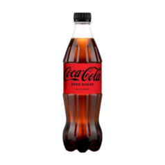 Напій Coca-Cola Zero (без цукру) в пляшці 0,5 л - освіжаючий додаток до піци